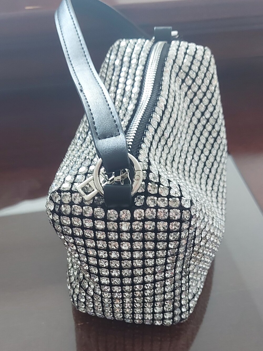 Silver Rhinestone Purse - Picture 9 of 9
